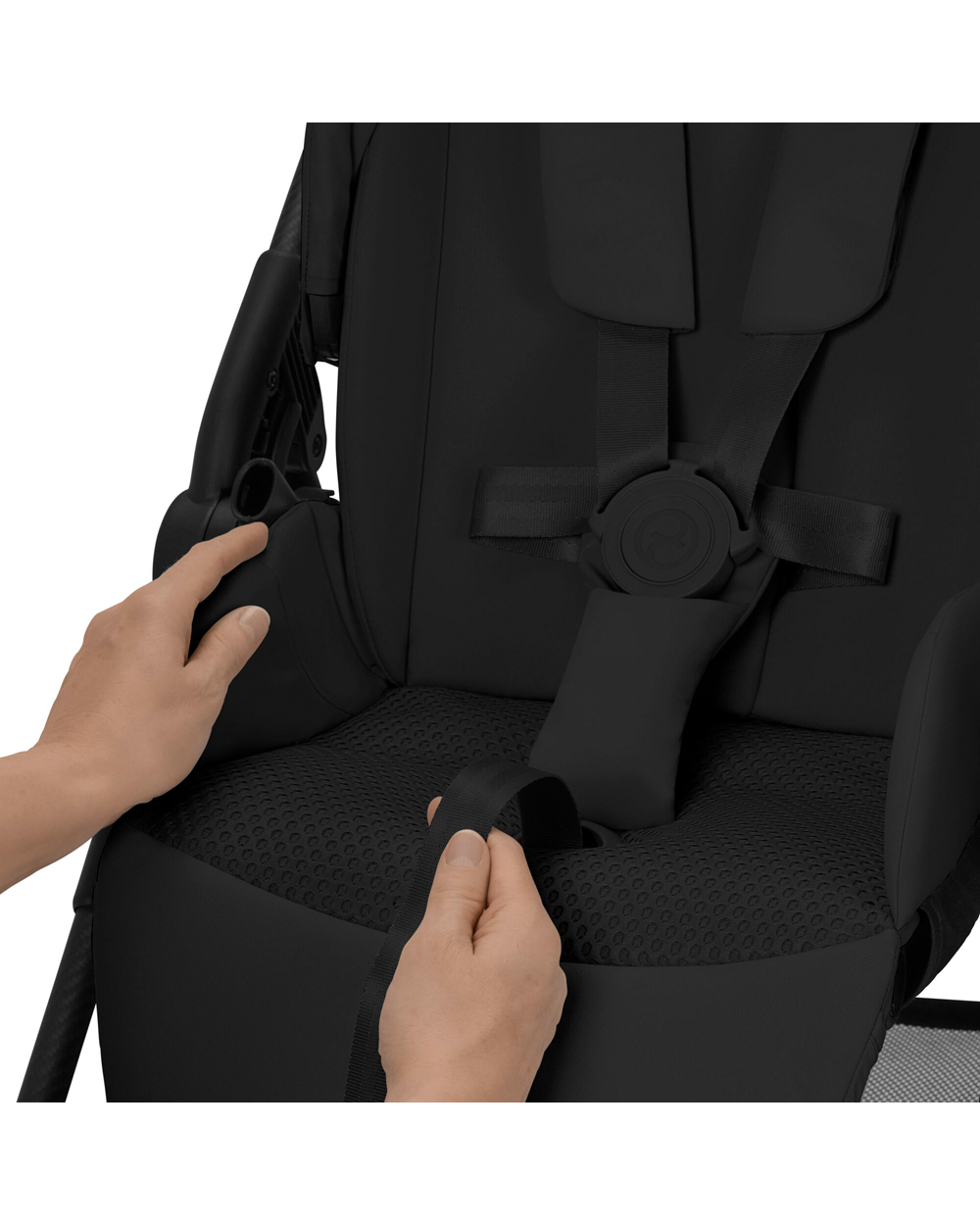 Poussette Melio Carbon Coloris Magic Black Unisexe (Cybex) - Image 2