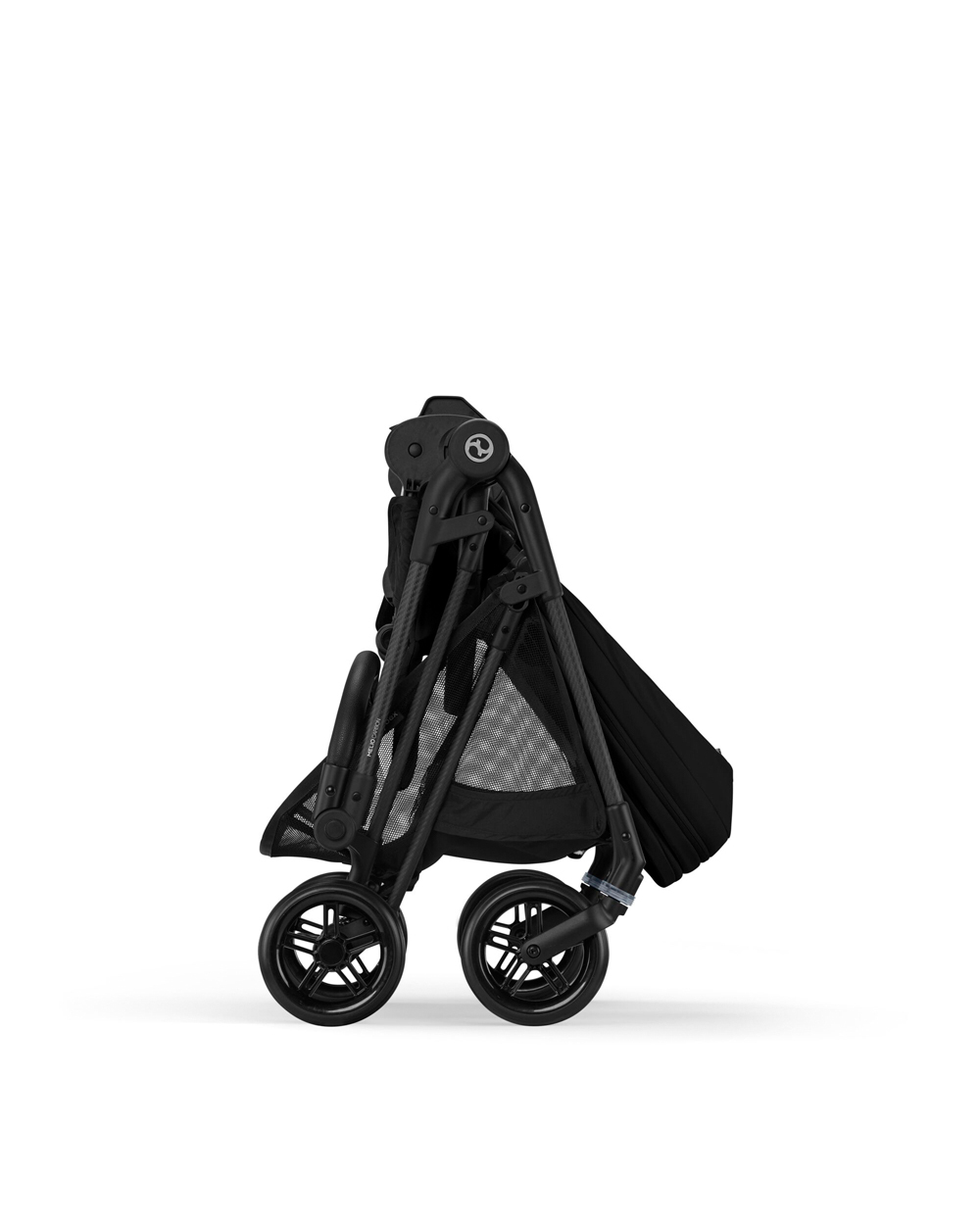 Poussette Melio Carbon Coloris Magic Black Unisexe (Cybex) - Image 7