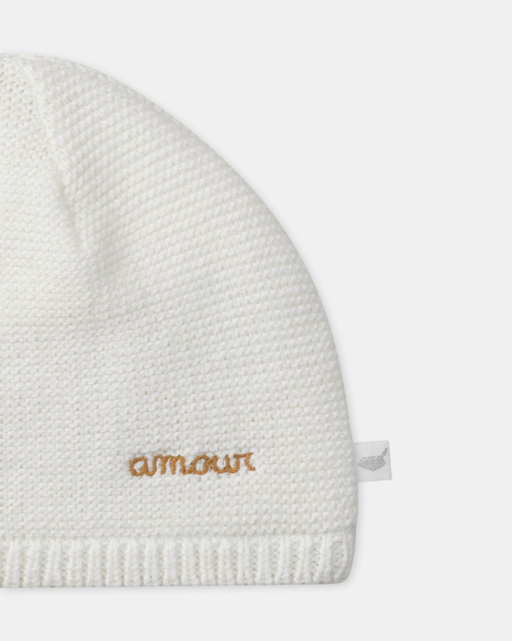 Bonnet de naissance brodé amour" Sergent Major" (Sergent Major) - Image 1