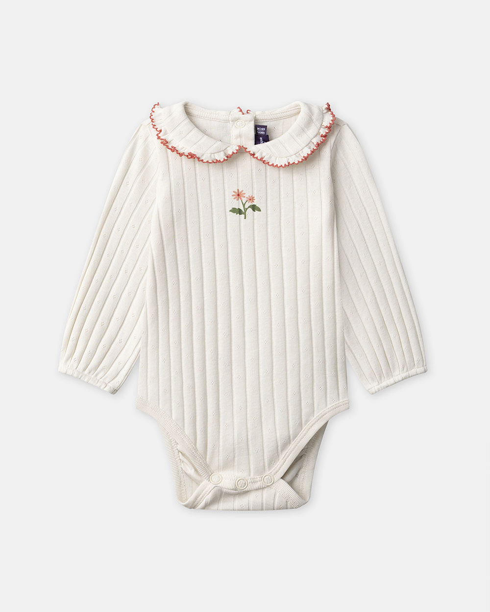 Sergent Major - Body côtelé à col Sergent Major