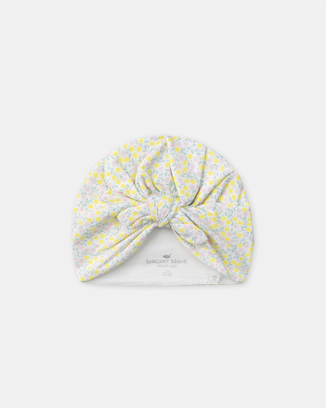 Sergent Major - Bonnet de naissance imprimé feuillage Sergent Major