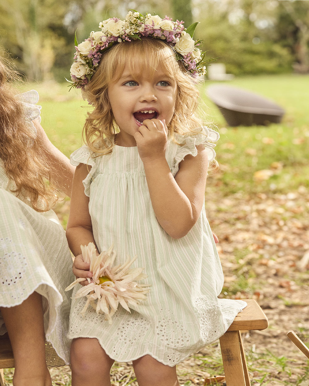 Robe brodée à rayures Sergent Major (Sergent Major) - Image 1