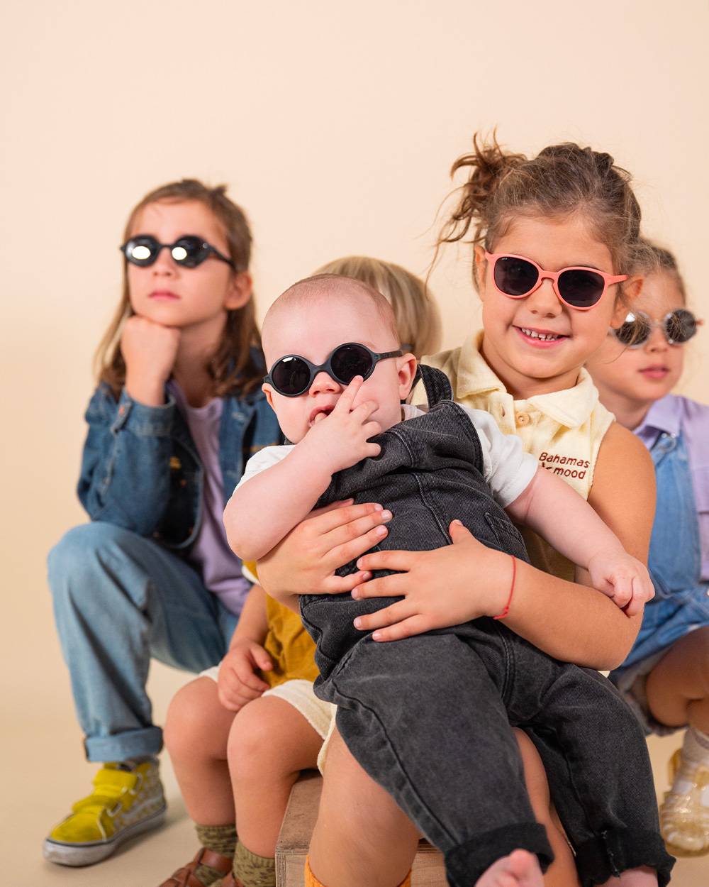 Lunettes de soleil bébé Diabola 0-1 an Unisexe (KI ET LA) - Image 4