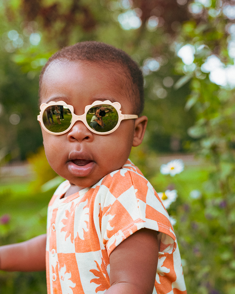 Lunettes de soleil bébé Lion 0-1 an Unisexe (KI ET LA) - Image 1