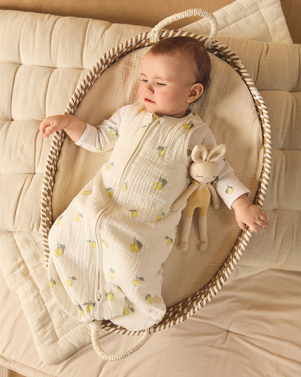 Turbulette mixte imprimé citrons Sergent Major (Sergent Major) - Image 1