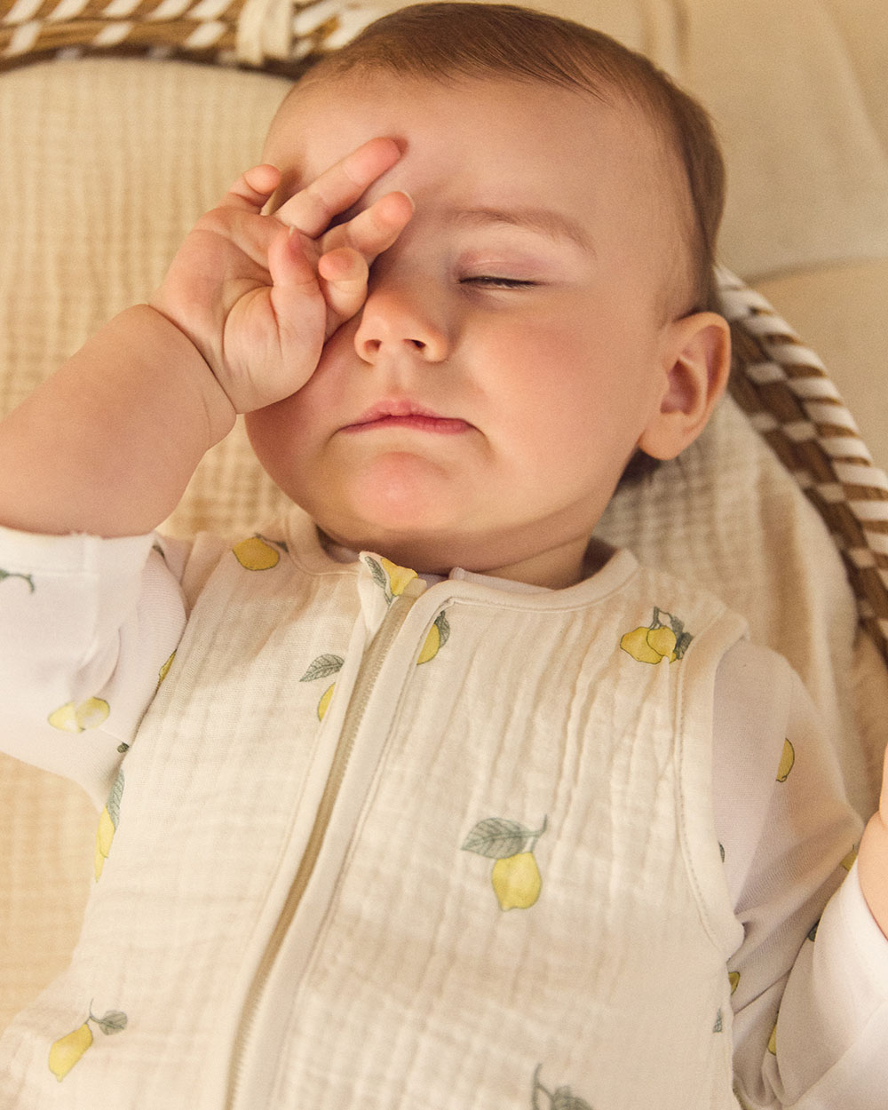 Turbulette mixte imprimé citrons Sergent Major (Sergent Major) - Image 3