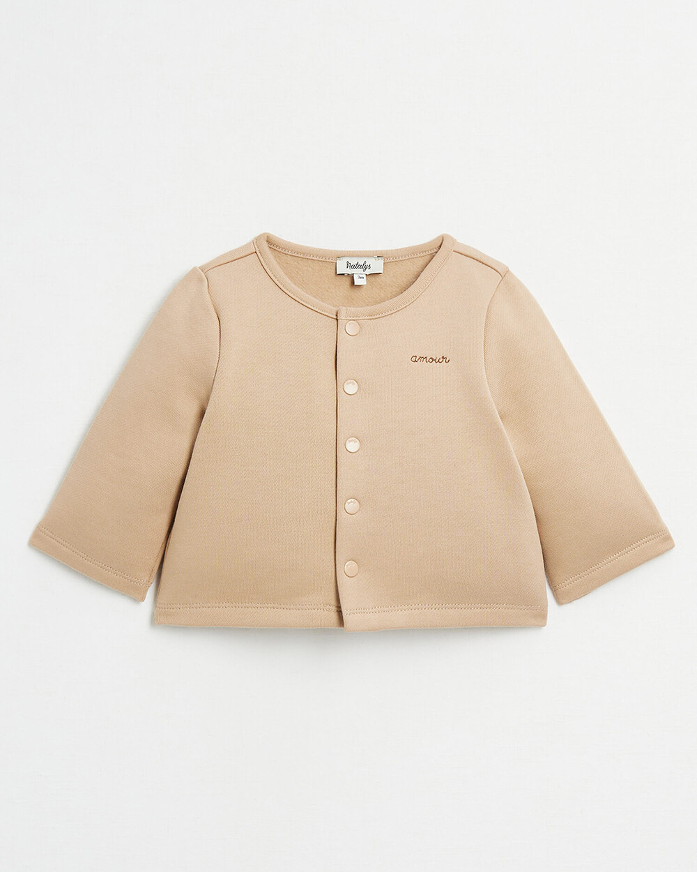 Gilet en molleton brodé Unisexe (Natalys) - Couverture