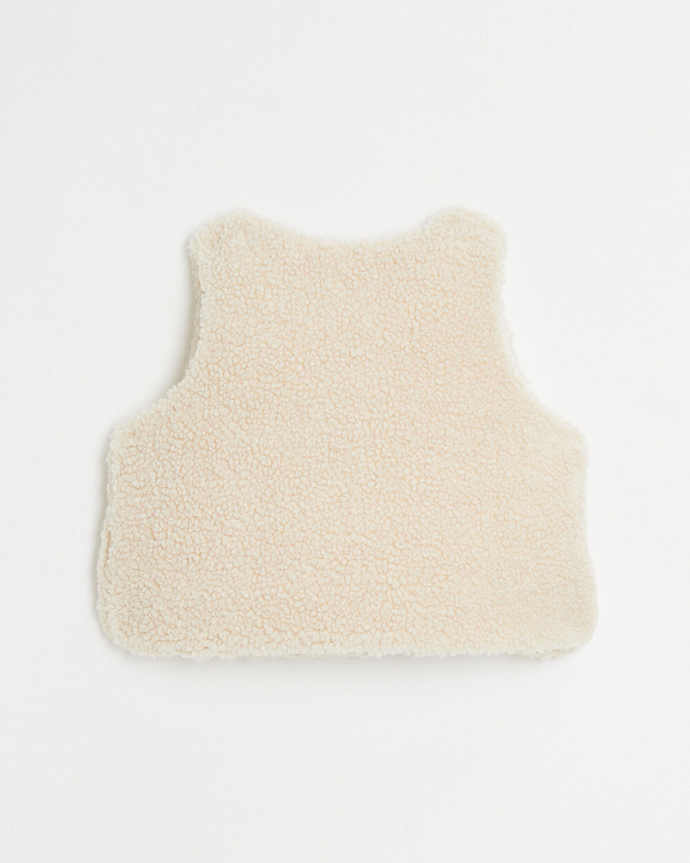 Gilet croisé imitation fourrure Unisexe (Natalys) - Image 3