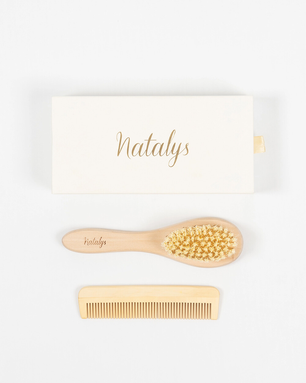 Brosse et peigne Natalys (Natalys) - Image 2