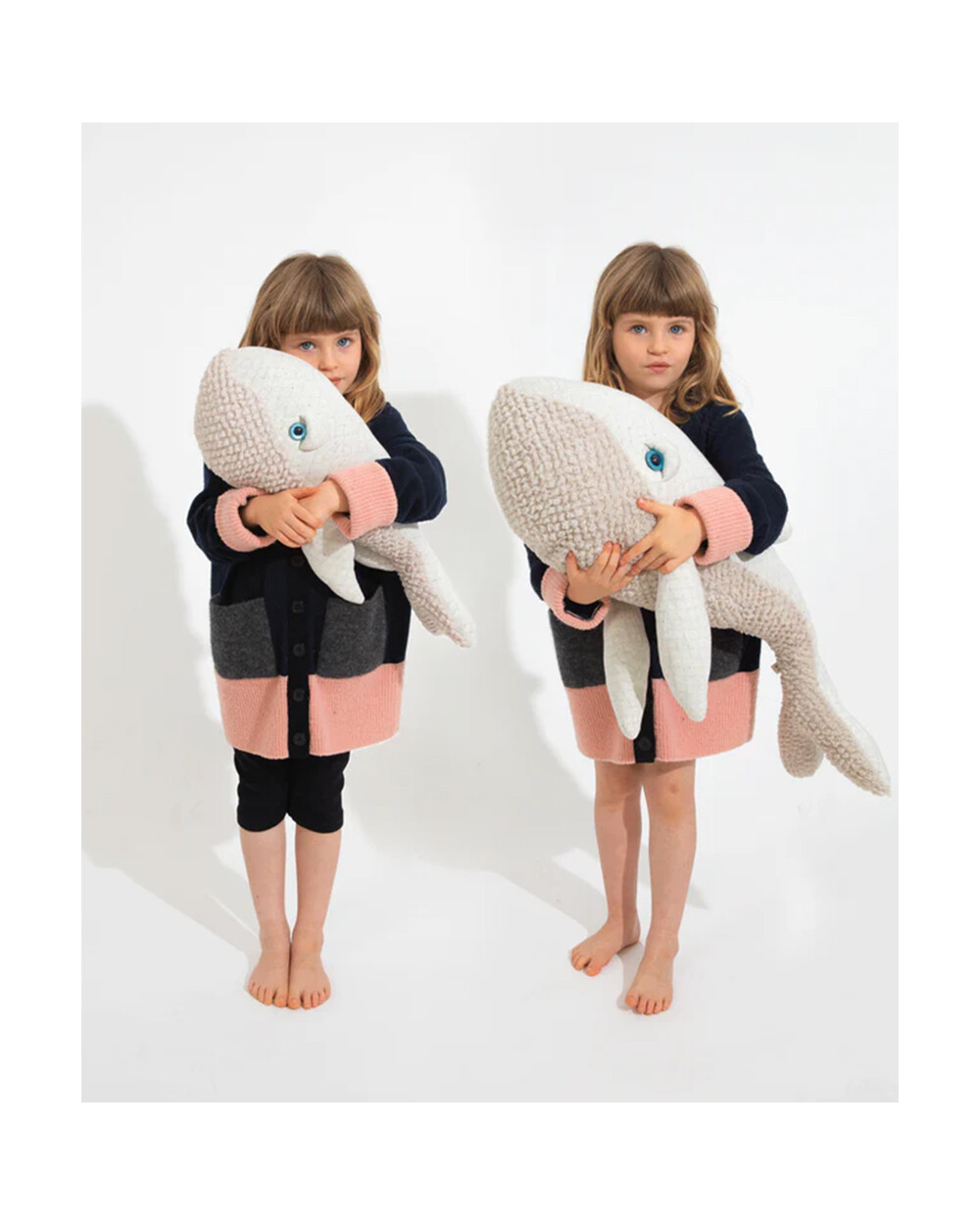 Peluche baleine 56 cm Unisexe (Bigstuffed) - Image 3