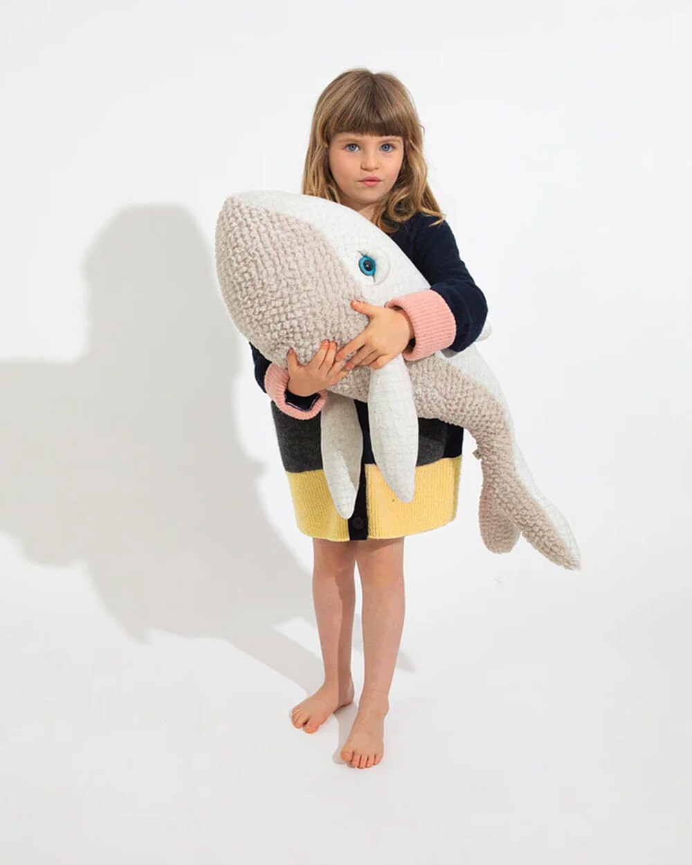 Peluche baleine 83 cm Bigstuffed (Bigstuffed) - Image 2