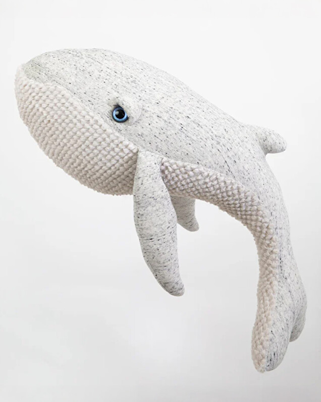 Bigstuffed - Peluche baleine 83 cm Bigstuffed