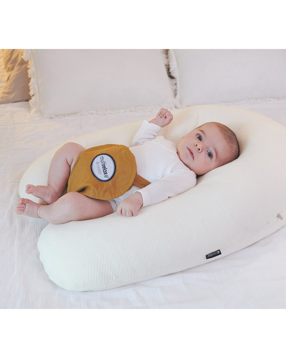 Coussin d'allaitement Multirelax coton Unisexe (Candide) - Image 4