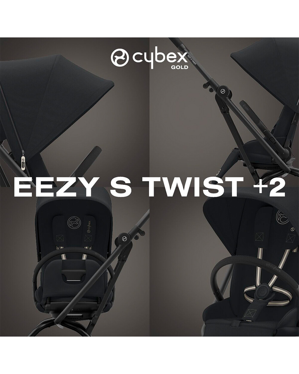 Poussette Eezy S Twist+2 Unisexe (Cybex) - Image 11