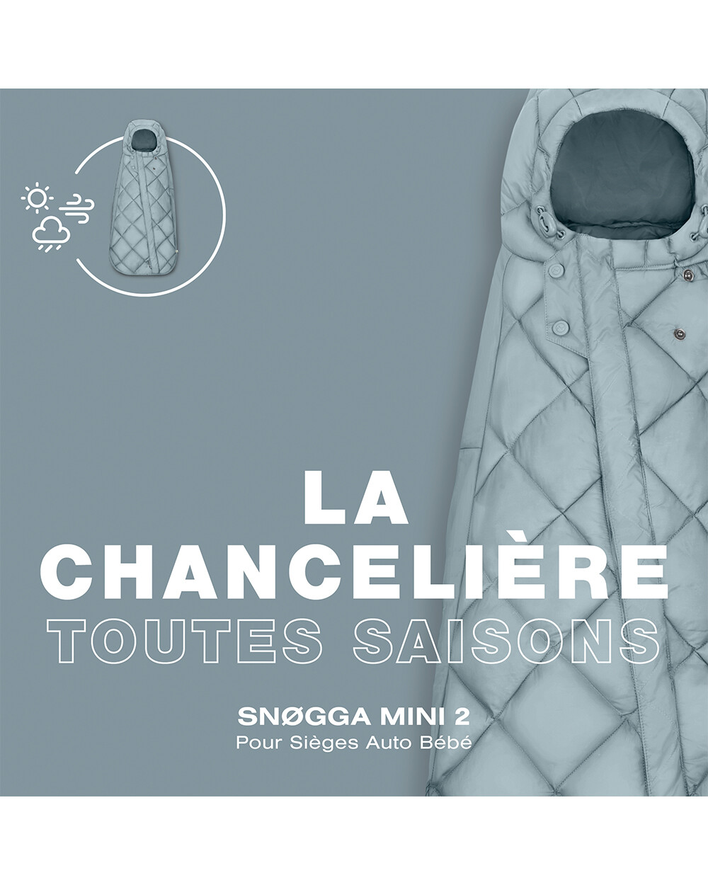 Chancelière Snogga Mini 2 Unisexe (Cybex) - Image 1