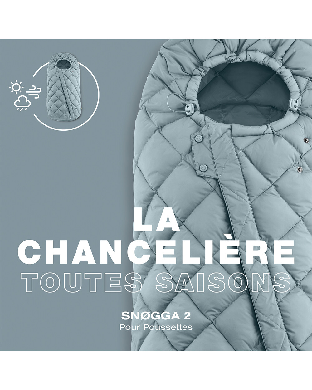 Chancelière Snogga 2 Unisexe (Cybex) - Image 2