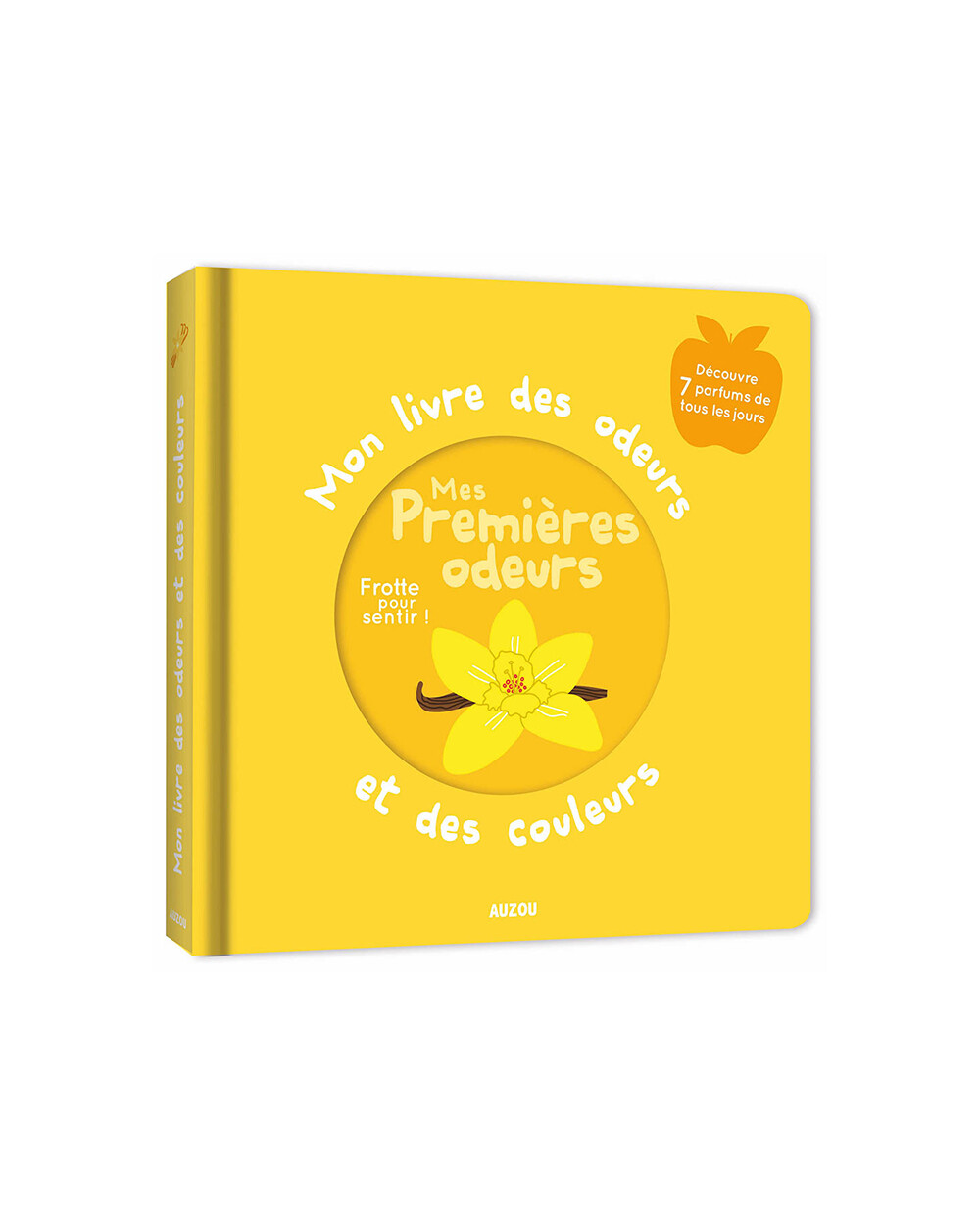 Mon livre des odeurs et couleurs Mes premières Auzou (Auzou) - Couverture