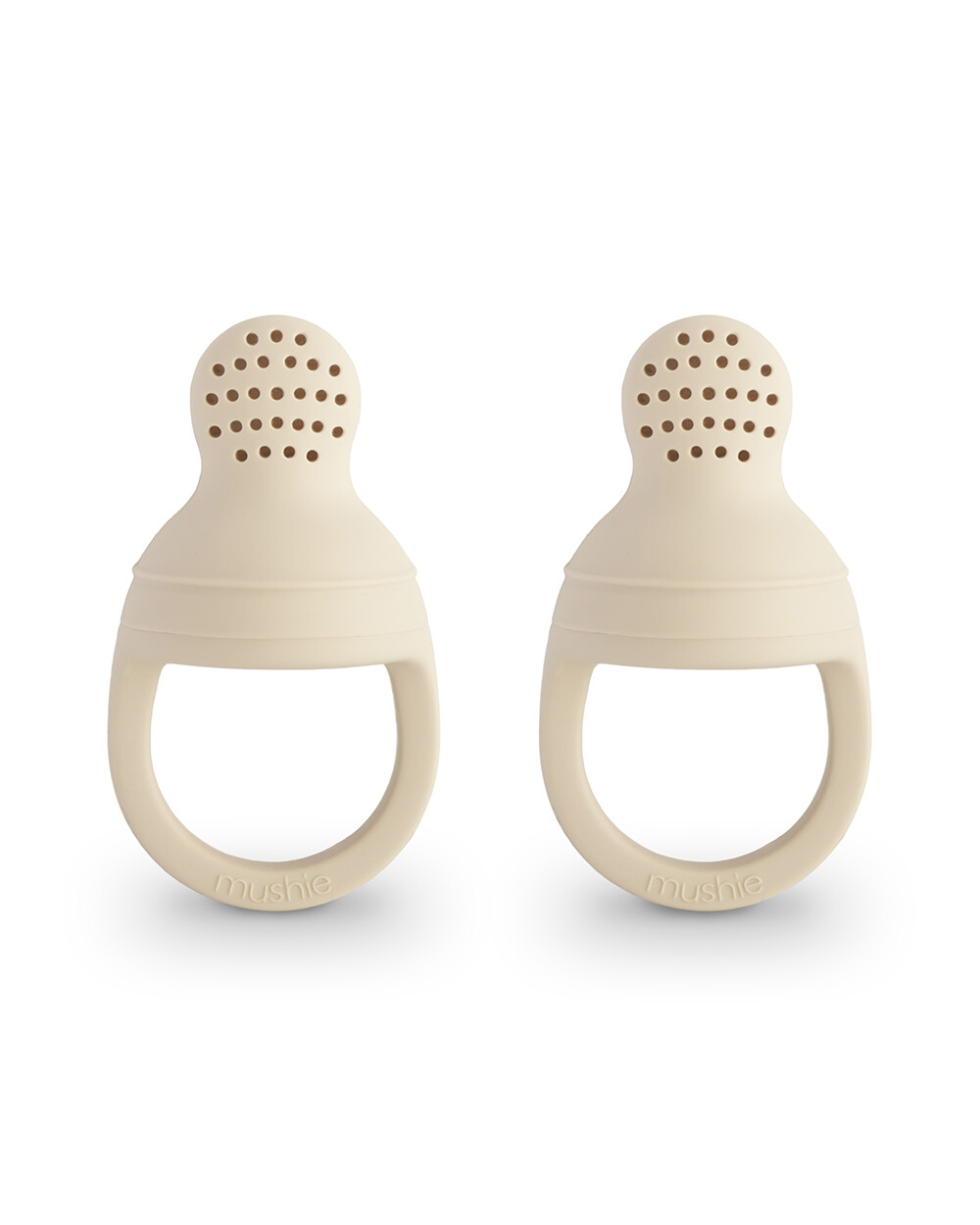 Lot de 2 sucettes grignoteuses Unisexe (Mushie) - Couverture