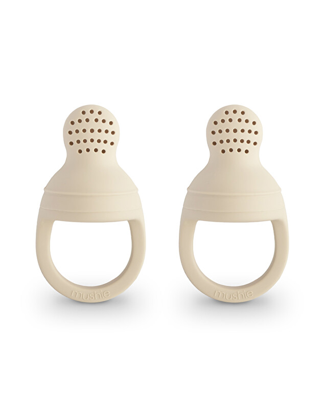 Mushie - Lot de 2 sucettes grignoteuses Unisexe