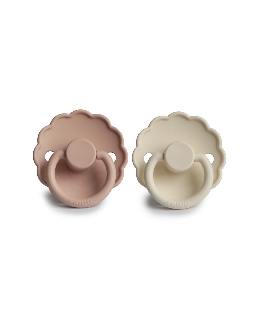 Lot de 2 sucettes Daisy silicone Unisexe (Frigg) - Couverture