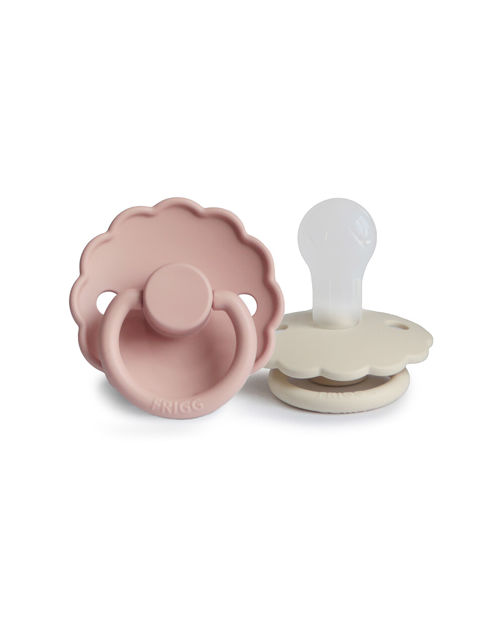 Lot de 2 sucettes Daisy silicone Unisexe (Frigg) - Image 1