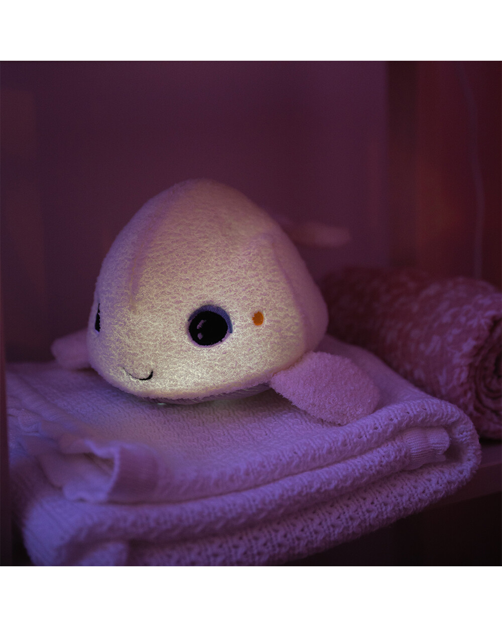 Veilleuse peluche Beluga Pabobo (Pabobo) - Image 2