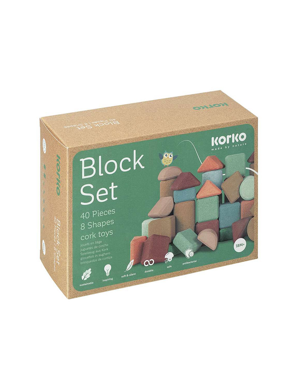 Blocs de construction en liège Unisexe (Korko) - Image 3
