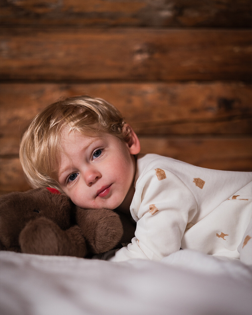 Pyjama deux pièces imprimé biscuits Unisexe (Natalys) - Image 1