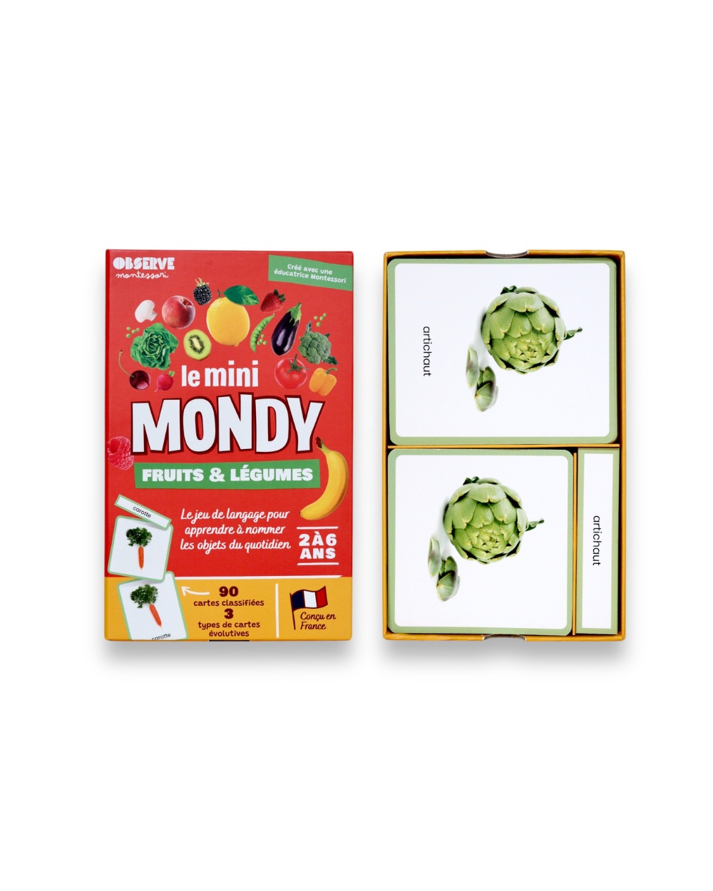 Mini-Mondy Fruits   Légumes Unisexe (Observe Édition) - Couverture
