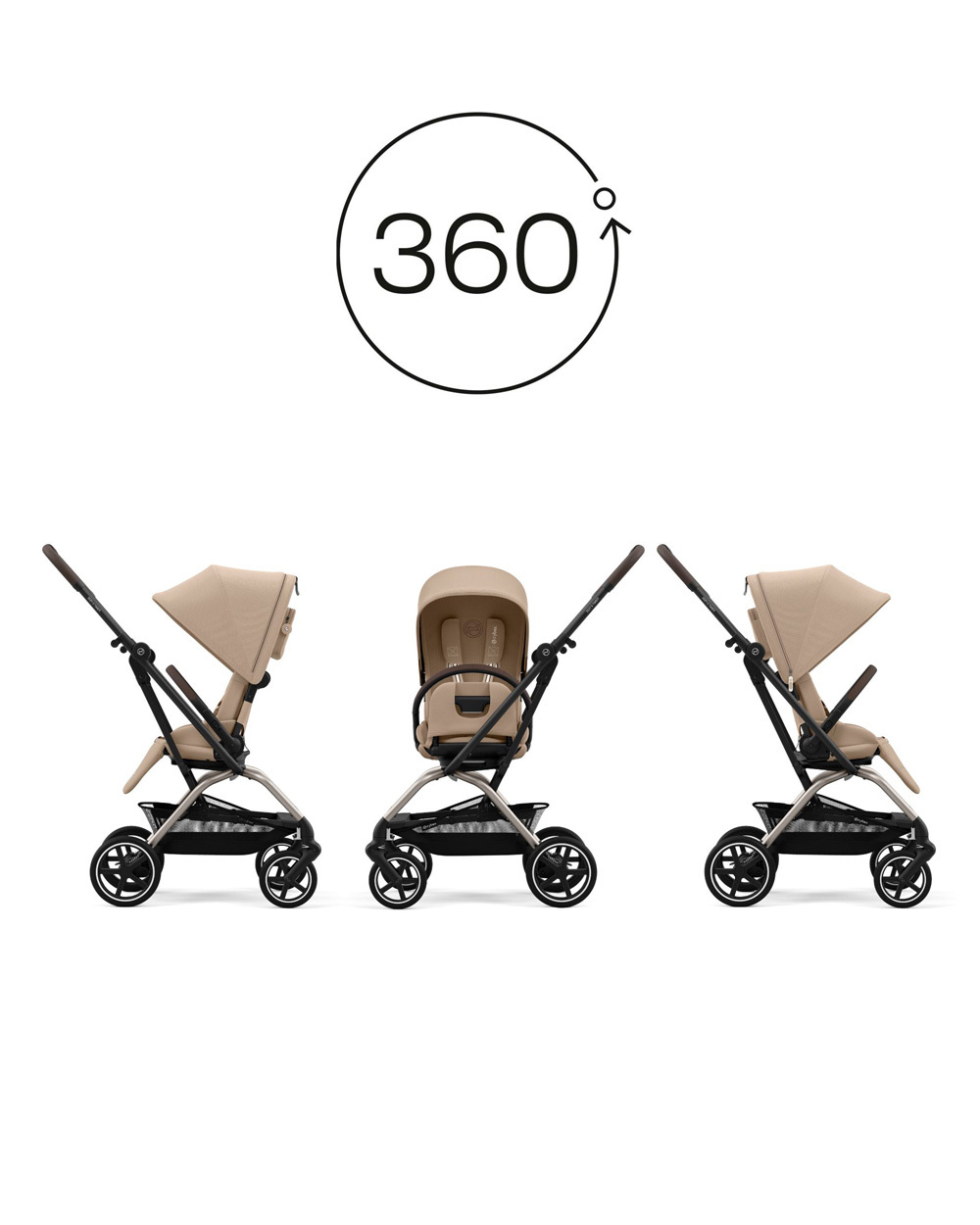Poussette Eezy S Twist+2 Unisexe (Cybex) - Image 1