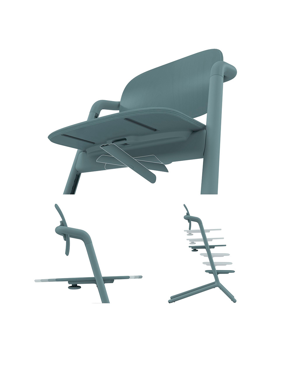 Chaise haute Lemo 4-en-1 Unisexe (Cybex) - Image 8