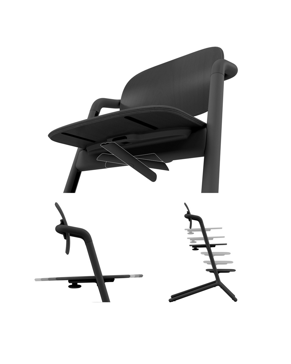 Chaise haute Lemo 4-en-1 Unisexe (Cybex) - Image 9